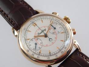 Thumbnail von Breitling Montbrillant limited Edition 18 Karat Rotgold No 170 175 im Top Zustand Handaufzug Serie Limitee