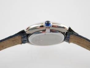 Thumbnail von Cartier 18 Karat Weißgold Ellipse Paris Dial Handaufzug Damenuhr 26 mm 18 Karat Weißgold super selten !