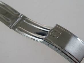 Thumbnail von Omega Seamaster Herrenuhr mit Stahlband schwarzes Zifferblatt von 1977 seltene Seamaster mit dem original Stahlband volle Länge