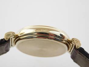 Thumbnail von IWC Da Vinci Chronograph Chrono Mondphase 3736 massiv 18 Kt Gelbgold mit massiv 18 Kt Gelbgold Schließe massiv 18 Kt Gelbgold mit original Krokoband und Schließe