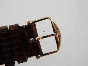 Thumbnail von IWC Da Vinci Chronograph Chrono Mondphase 3736 massiv 18 Kt Gelbgold mit massiv 18 Kt Gelbgold Schließe massiv 18 Kt Gelbgold mit original Krokoband und Schließe