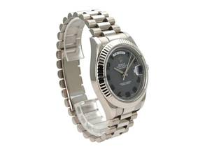 Thumbnail von Rolex Day-Date II Weißgold 218239 Grau Arabisch
