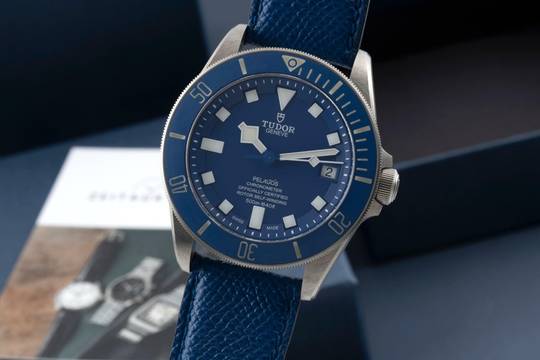  Tudor Pelagos Titan Automatik Herrenuhr Ref. M25600TB-0001 Papiere 2022 