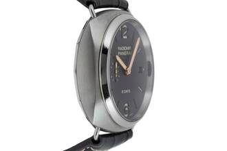 Thumbnail von Panerai Radiomir 8 Days Titan Handaufzug Herrenuhr Ref. PAM00346 B&P 2014