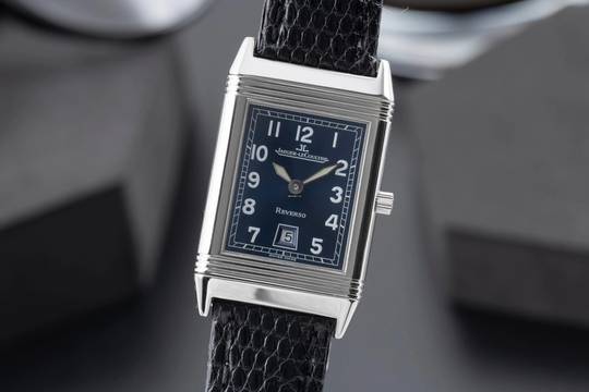  Jaeger-LeCoultre Reverso Classique Stahl Quarz Damenuhr Ref QA251804 / 250.8.10 