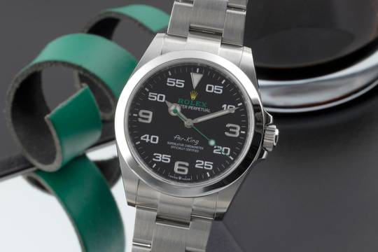  Rolex Air King Automatik Oyster Edelstahl Herrenuhr Ref. 126900 B&P 2022 