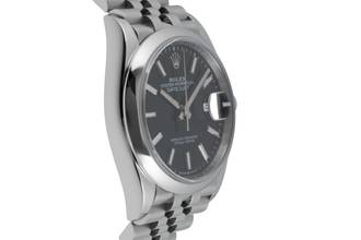 Thumbnail von Rolex Datejust 36 Black Dial Stahl Automatik Herren Ref. 126200 Box & Papiere 2019
