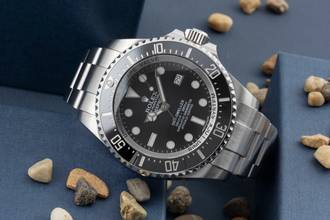 Thumbnail von Rolex Sea-Dweller Deepsea Black Dial Oyster Stahl Automatik Ref. 116660 B&P 2012