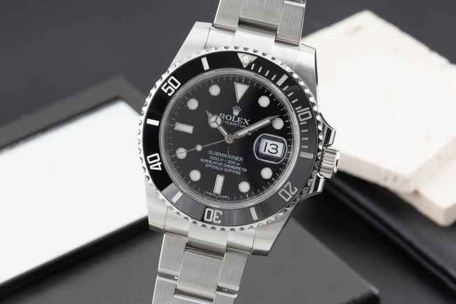  Rolex Submariner Date 40 Stahl Automatik Herrenuhr Ref. 116610LN B&P 2015 