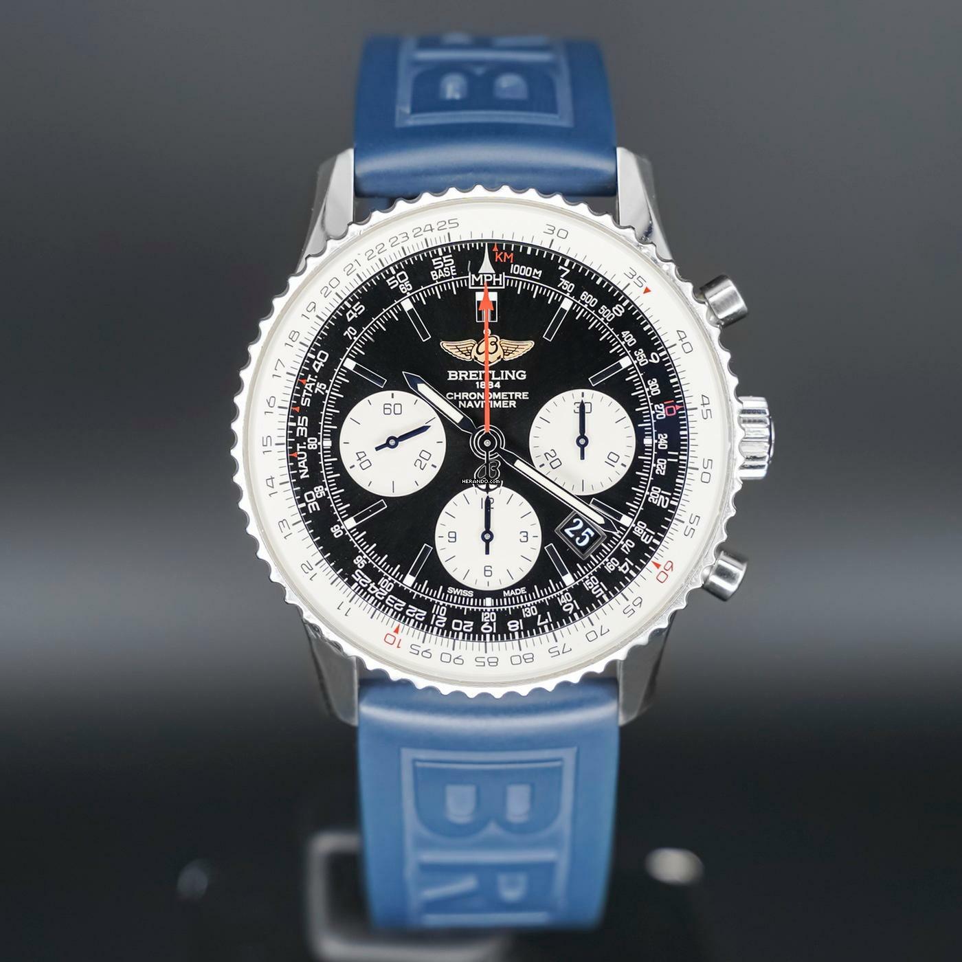 Thumbnail von Breitling Navitimer 01 Black Dial FULLSET