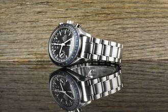 Thumbnail von Omega Speedmaster Day Date Tripel Date Blue Ghost Bezel 3520.50 Vintage 2002
