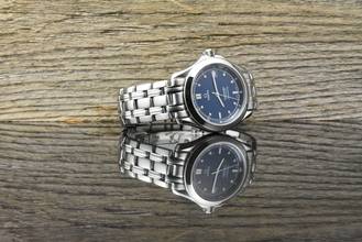 Thumbnail von Omega Seamaster 120 M Chronometer Blue 2501.80.00 Automatik Very nice Vintage 1993