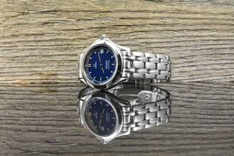 Thumbnail von Omega Seamaster 120 M Chronometer Blue 2501.80.00 Automatik Very nice Vintage 1993