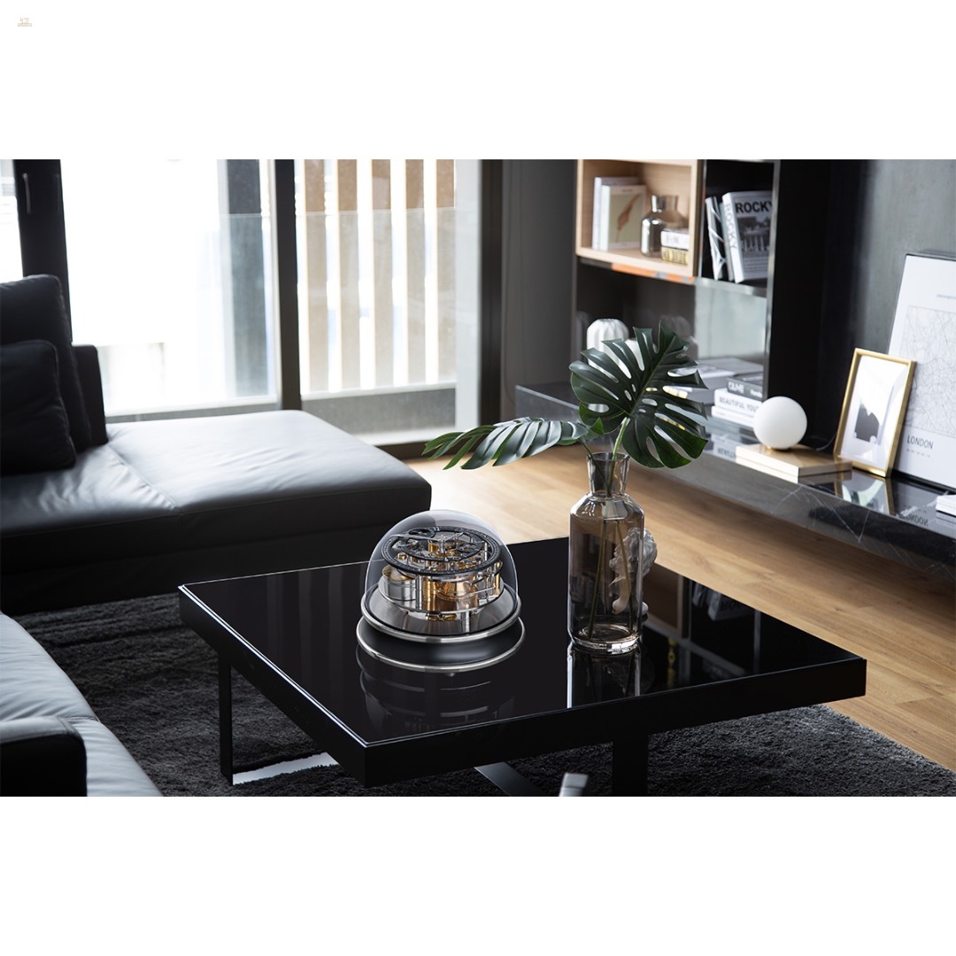 Thumbnail von Vitrea – Exklusive Design-Tischuhr aus Glas & Mechanik