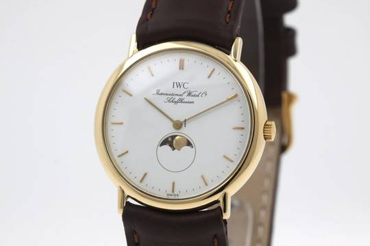  IWC Portofino Moon Phase 18K Ultra Rare 