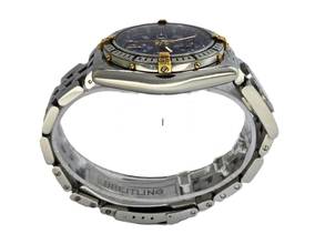 Thumbnail von Breitling Crosswind Chronograph rare blue UTC Pilot B&P