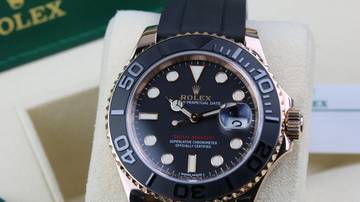 Thumbnail von Rolex Yacht-Master 40 Rosé Oysterflex - like New LC100 - Fullset - 05/2017