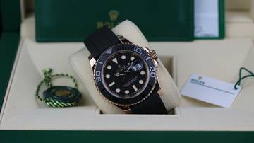 Thumbnail von Rolex Yacht-Master 40 Rosé Oysterflex - like New LC100 - Fullset - 05/2017
