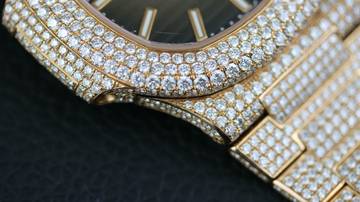 Thumbnail von Patek Philippe Nautilus Rosé - Aftermarket Diamond - EU Paper 2016