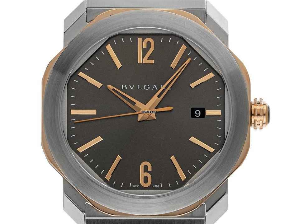  Bulgari Octo Roma Ref.103083/OCP41 2023 original Box wie Neu Vintage 