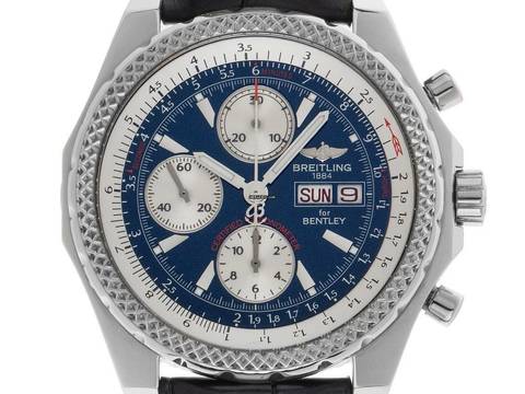  Breitling Bentley GT for Bentley GT Chronograph Day-Date Ref.A13362 2010 original Box sehr gut Vintage 