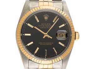 Thumbnail von Rolex Datejust 36 Ref.16233 1992 Box&Beschreibung sehr gut Vintage