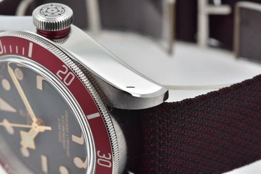  Tudor Black Bay Heritage Black Bay Red Rot 79230R Textilband Textile 