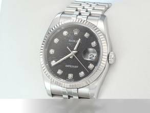Thumbnail von Rolex Datejust 36 36mm 116234 2010 Stahl Weissgold 750 Diamanten Automatik Stainless Steel 18kt White Gold Jubilé-band Chronometer Oyster