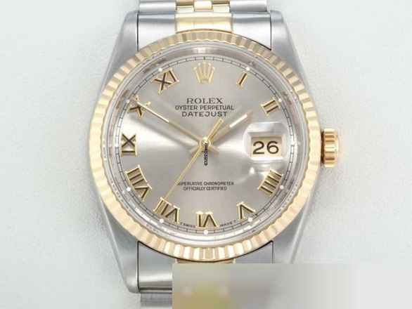  Rolex Datejust 36 36mm 16233 1995 Edelstahl Gelbgold 750 Automatik Stainless Steel 18kt Yellow Gold Jubilé-band Chronometer Oyster 