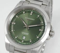 Thumbnail von Longines Conquest Green Automatic 41mm NEW FULL SET
