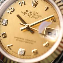 Thumbnail von Rolex Lady-Datejust 26 Jubilee Fluted Steel/Gold Arabic Gold Dust Diamond Dial