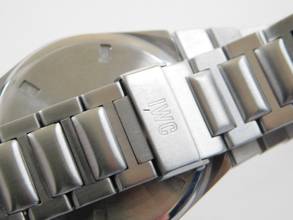 Thumbnail von IWC Ingenieur Automatic Sl Automatic 35mm Herrenuhr super selten mit original Box Millimeter Papier Zifferblatt Uhr im Traumzustand !