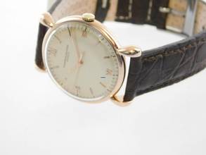 Thumbnail von Vacheron Constantin Fancy Lugs 18 Karat Rotgold Herrenuhr Rarität im Top Zustand seltenes Herrenmodell mit Handaifzug 31,5mm