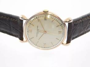 Thumbnail von Vacheron Constantin Fancy Lugs 18 Karat Rotgold Herrenuhr Rarität im Top Zustand seltenes Herrenmodell mit Handaifzug 31,5mm