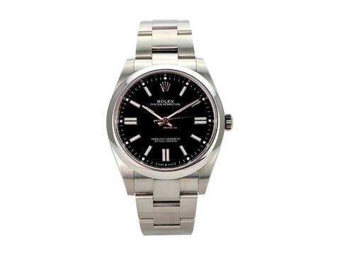  Rolex Oyster Perpetual 41 Ref. 124300 Schwarz 