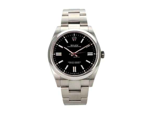  Rolex Oyster Perpetual 41 Ref. 124300 Schwarz 