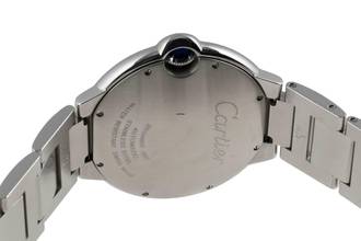Thumbnail von Cartier Ballon Bleu 42mm De Cartier Automatik Stahl Herrenuhr Ref. W69012Z4 B&P 2011