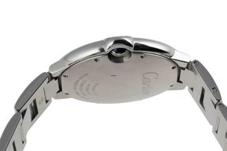 Thumbnail von Cartier Ballon Bleu 42mm De Cartier Automatik Stahl Herrenuhr Ref. W69012Z4 B&P 2011