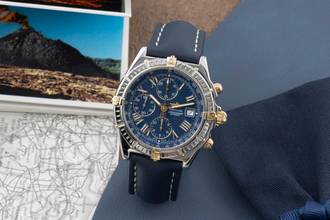 Thumbnail von Breitling Crosswind Chronograph Stahl / Gold Automatik Herrenuhr Ref. B13055