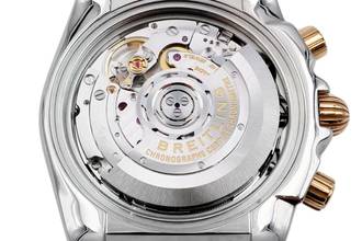 Thumbnail von Breitling Chronomat 41 Stahl / Gold Automatik MOP Dial Herrenuhr Ref. CB0140