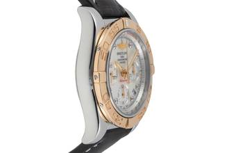 Thumbnail von Breitling Chronomat 41 Stahl / Gold Automatik MOP Dial Herrenuhr Ref. CB0140