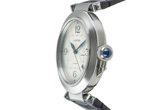 Thumbnail von Cartier Pasha 41 Automatik Datum Stahl Herrenuhr Ref. WSPA0010 Papiere 2021