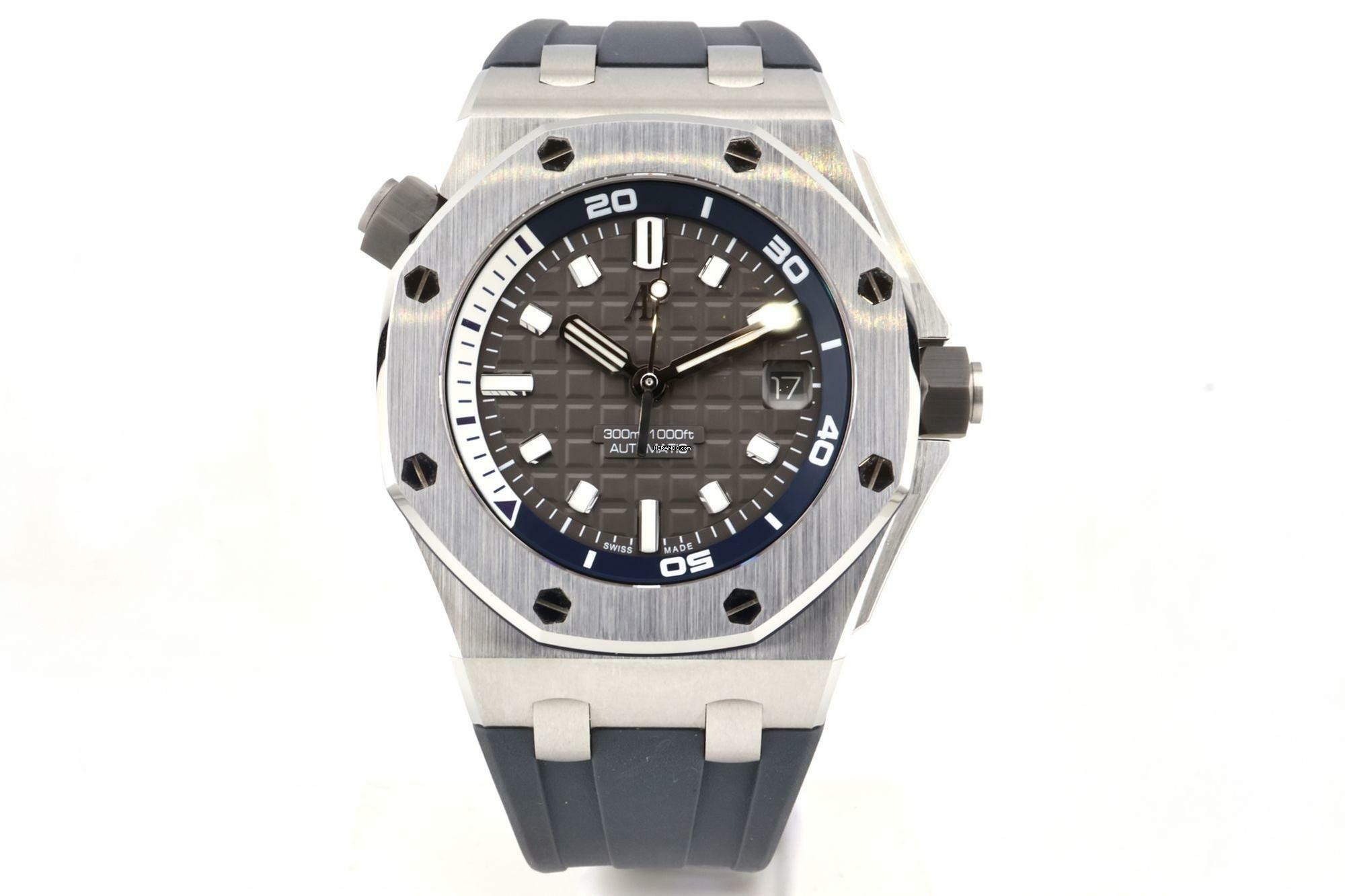  Audemars Piguet Royal Oak Offshore Diver Deployment Clasp - With Box And Papers - 15720ST.OO.A009CA.01 2023 