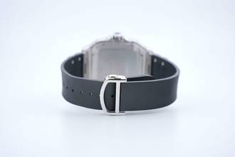 Thumbnail von Cartier Santos Chronograph - Additional Leather Strap - With Box And Papers - WSSA0017 2022