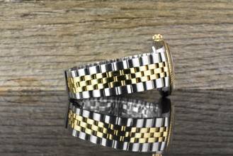 Thumbnail von Tudor Prince Oysterdate 75203 by Rolex Automatic Gold Linen Dial Tritium 1983