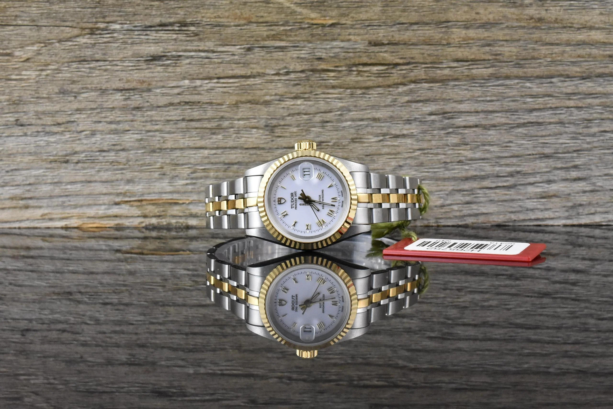 Tudor Prince Oysterdate Princess Oysterdate 92413 NOS / UNGETRAGEN - Vintage B + P 2001