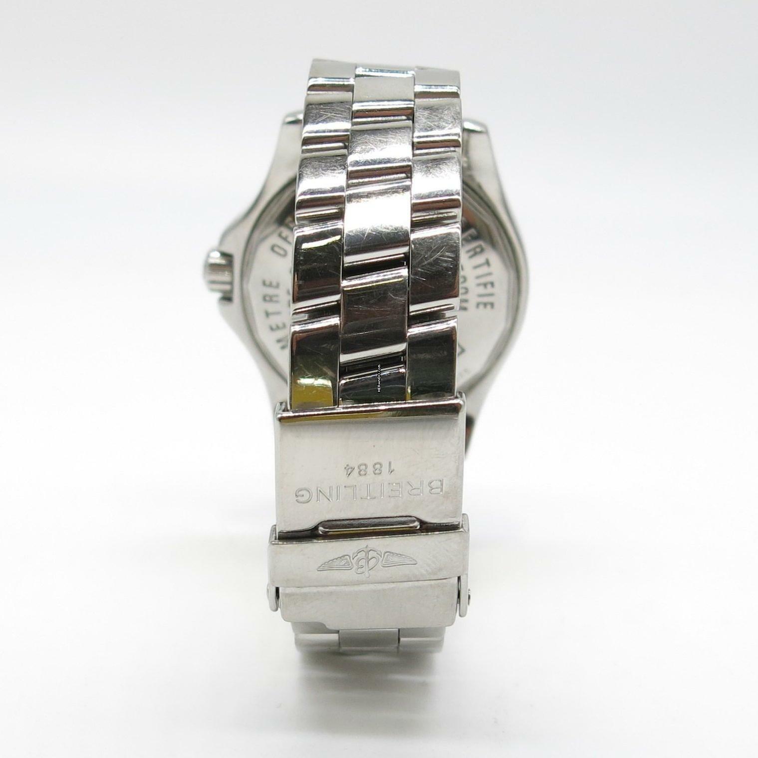  Breitling Colt Oceane II - Ref. A77380 - Jahr: 2006 - Fullset - Factory Diamond Fullset 