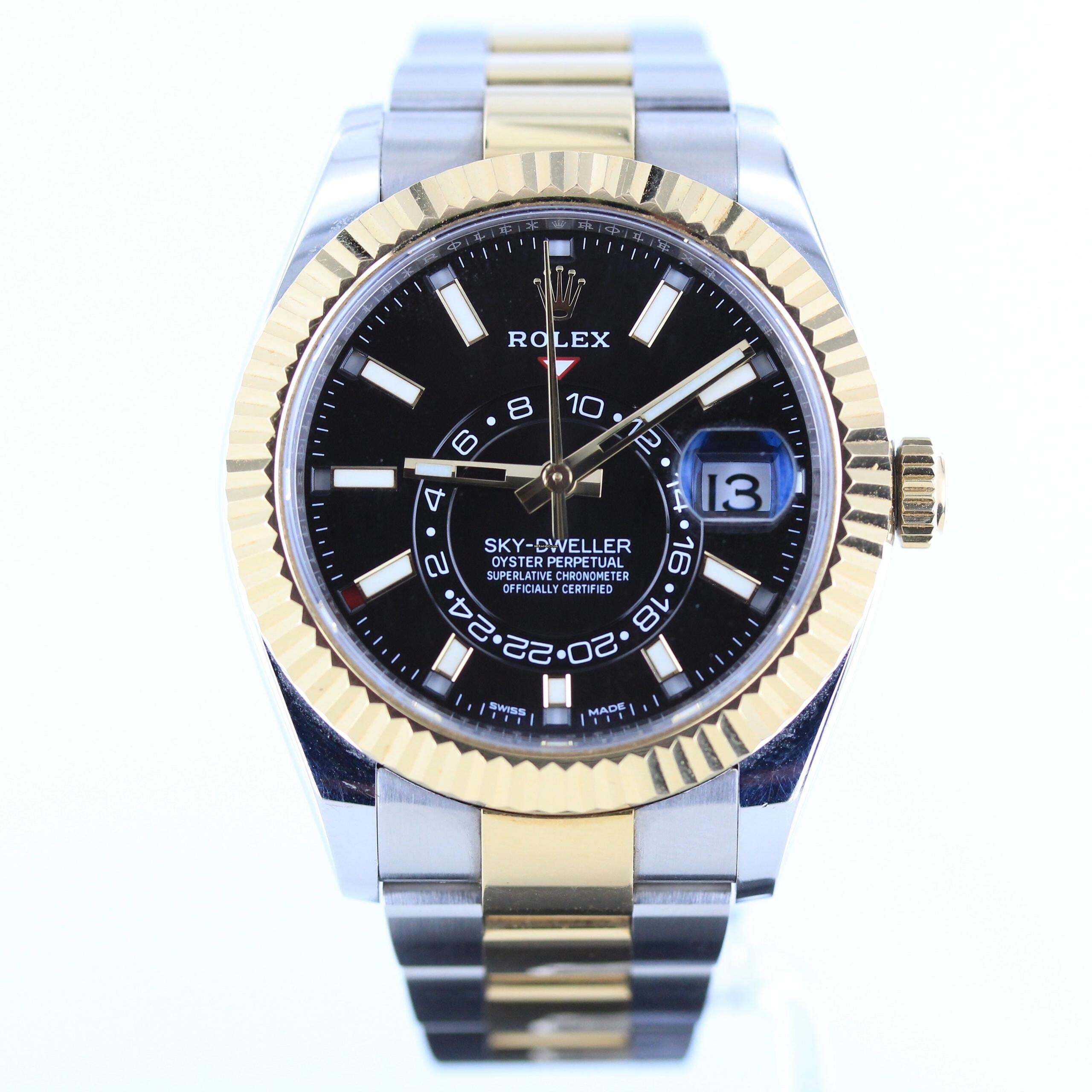 Rolex Sky-Dweller 42MM//REF. 326933//STEEL/GOLD//OYSTER//ca. 2018 # 744