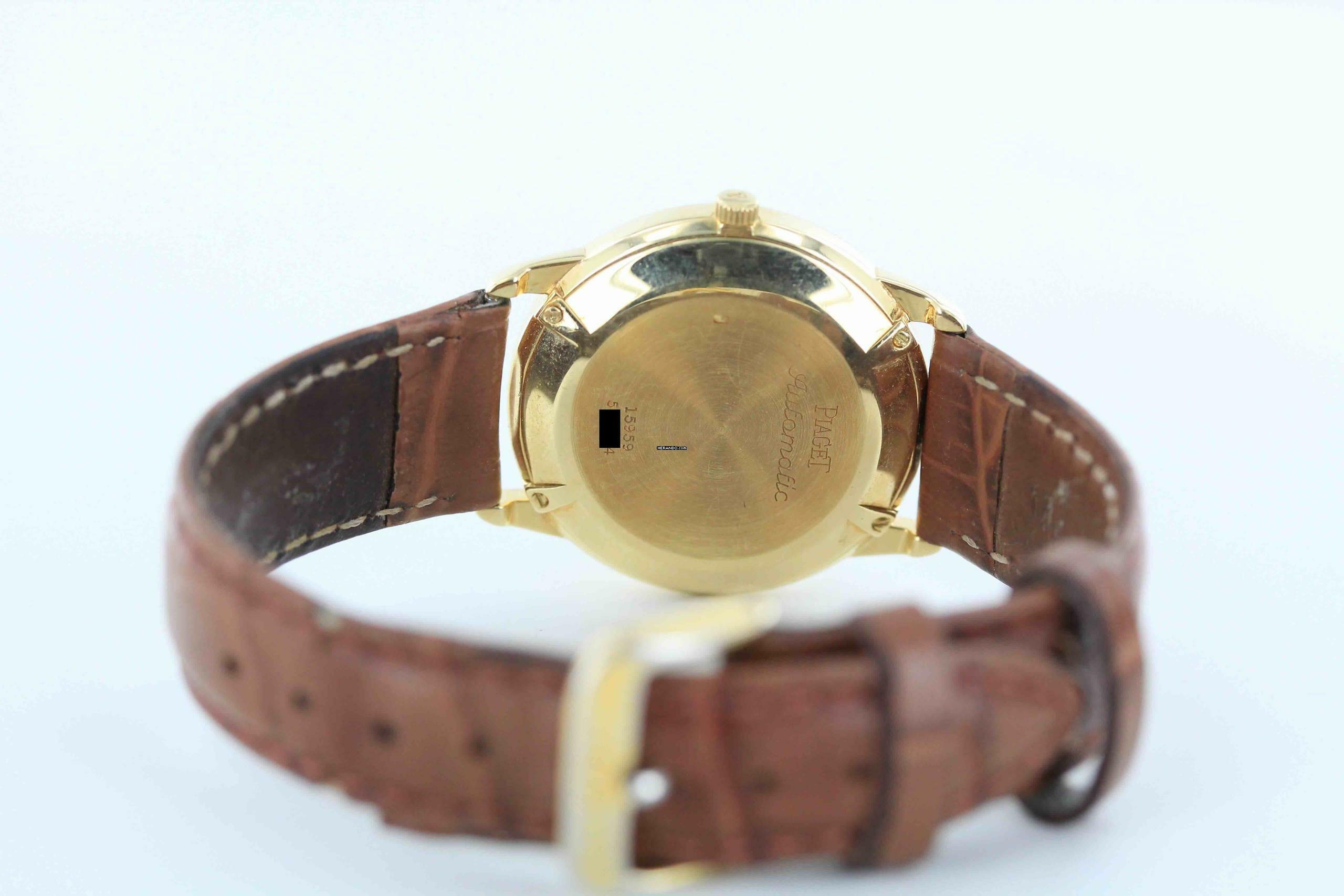 Thumbnail von Piaget TRIPLE DATE GOLD 750//18 KARAT # KS