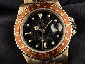 Thumbnail von Rolex GMT-Master Nipple Dial Ref.16758 1981 Box&Beschreibung original unpoliert Vintage